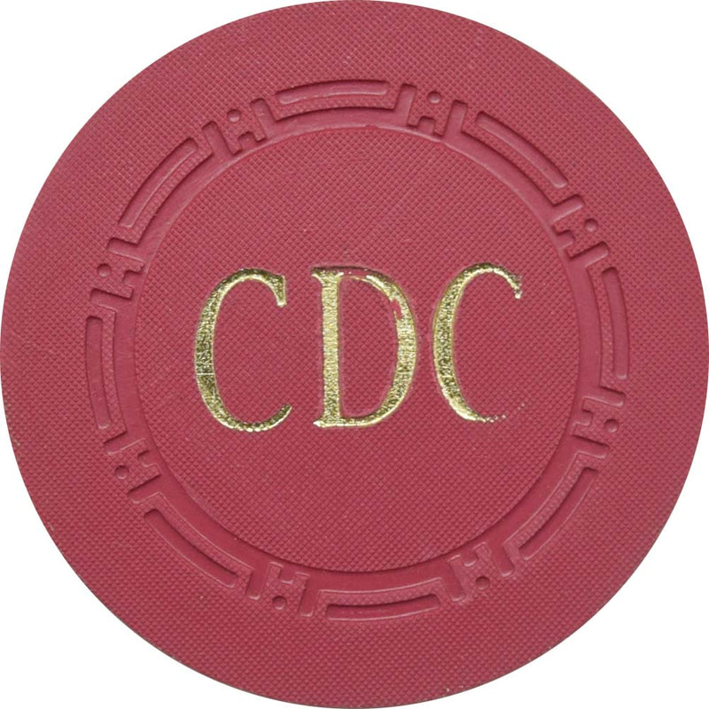 CDC Monogram Red H.C.E Mold Casino Chip Rack