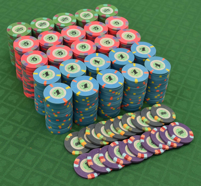 520 Casino de Isthmus City Paulson Used Chip Set