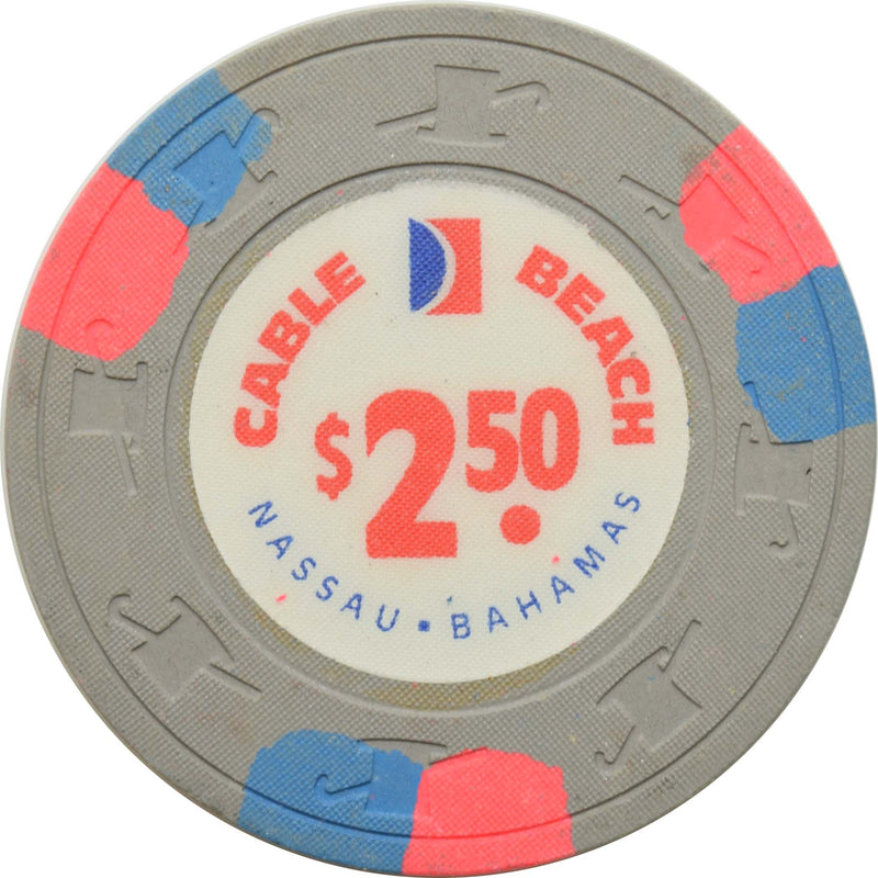 Cable Beach Casino Nassau Bahamas $2.50 Chip
