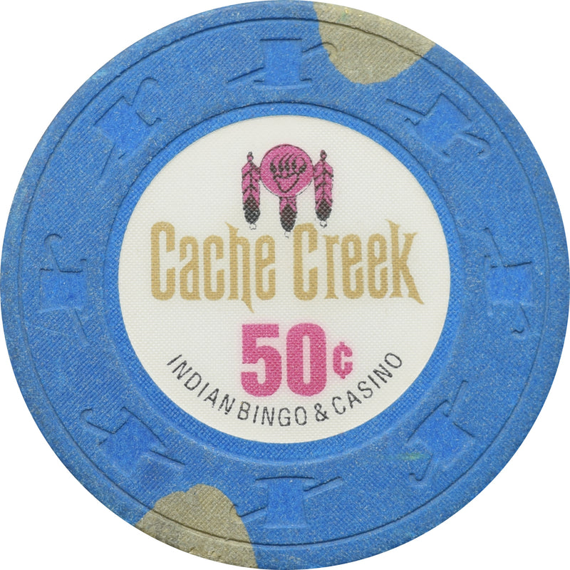 Cache Creek Casino Brooks CA 50 Cent Chip