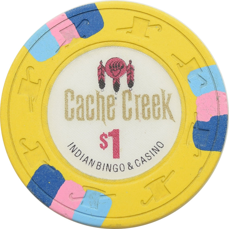 Cache Creek Casino Brooks CA $1 Chip