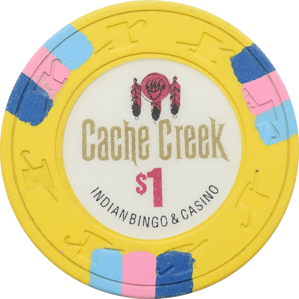 Cache Creek Casino Brooks CA $1 Chip