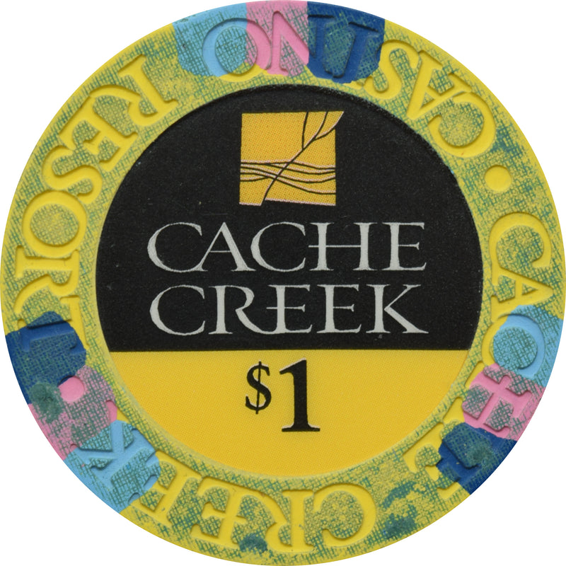 Cache Creek Casino Brooks California $1 House Mold Chip