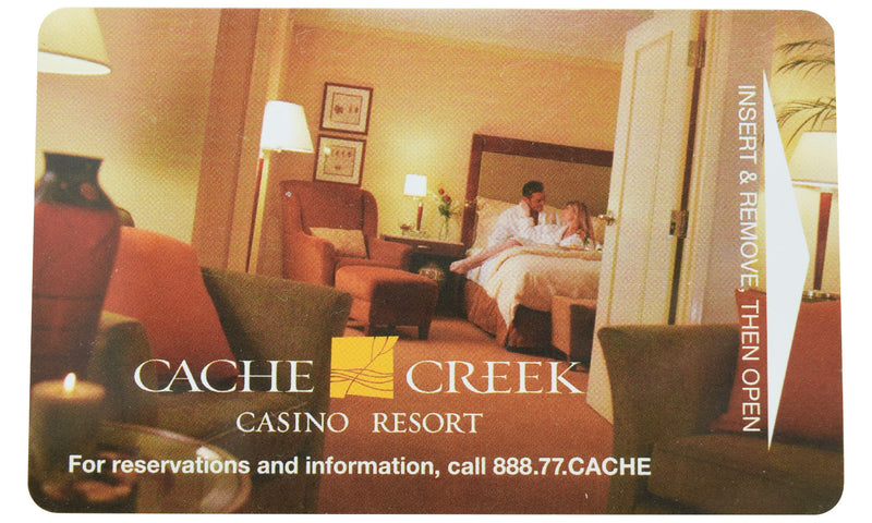Cache Creek Casino Brooks California Hotel Room Key