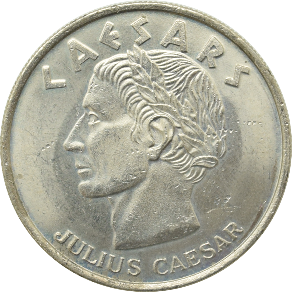 Caesars Casino Atlantic City New Jersey $1 Token 1981