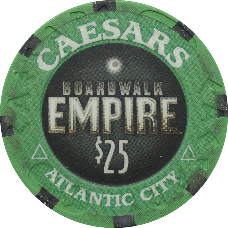Caesars Casino Atlantic City New Jersey $25 Boardwalk Empire Chip
