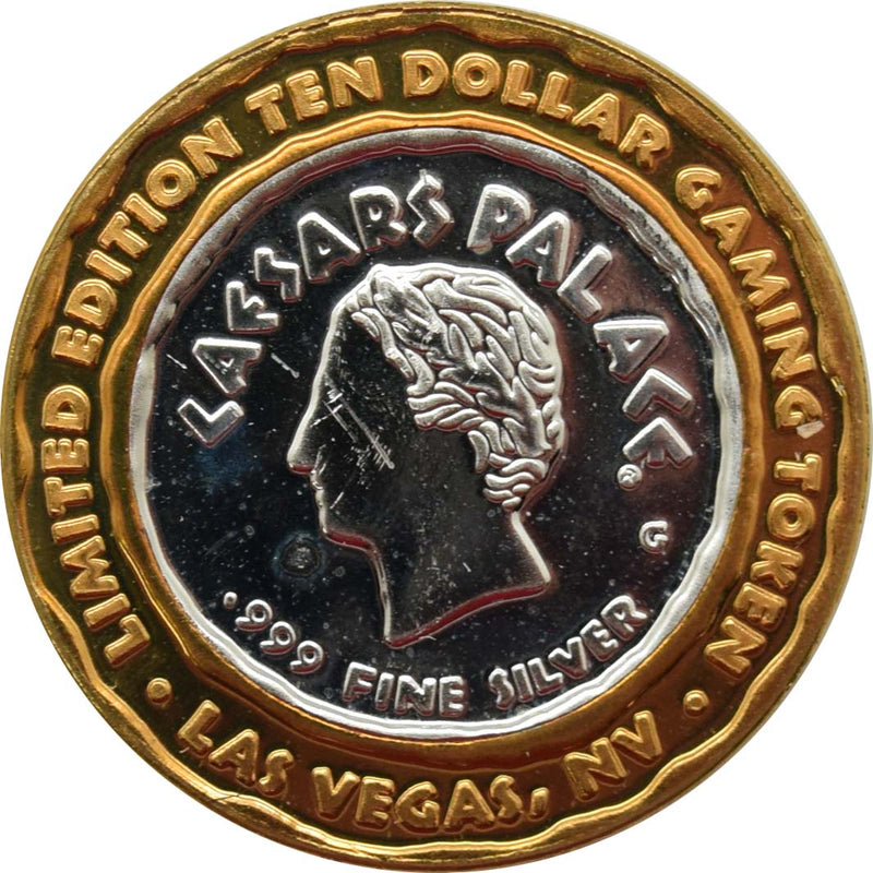 Caesars Palace Casino Las Vegas "Winged Victory" $10 Silver Strike .999 Fine Silver 2000
