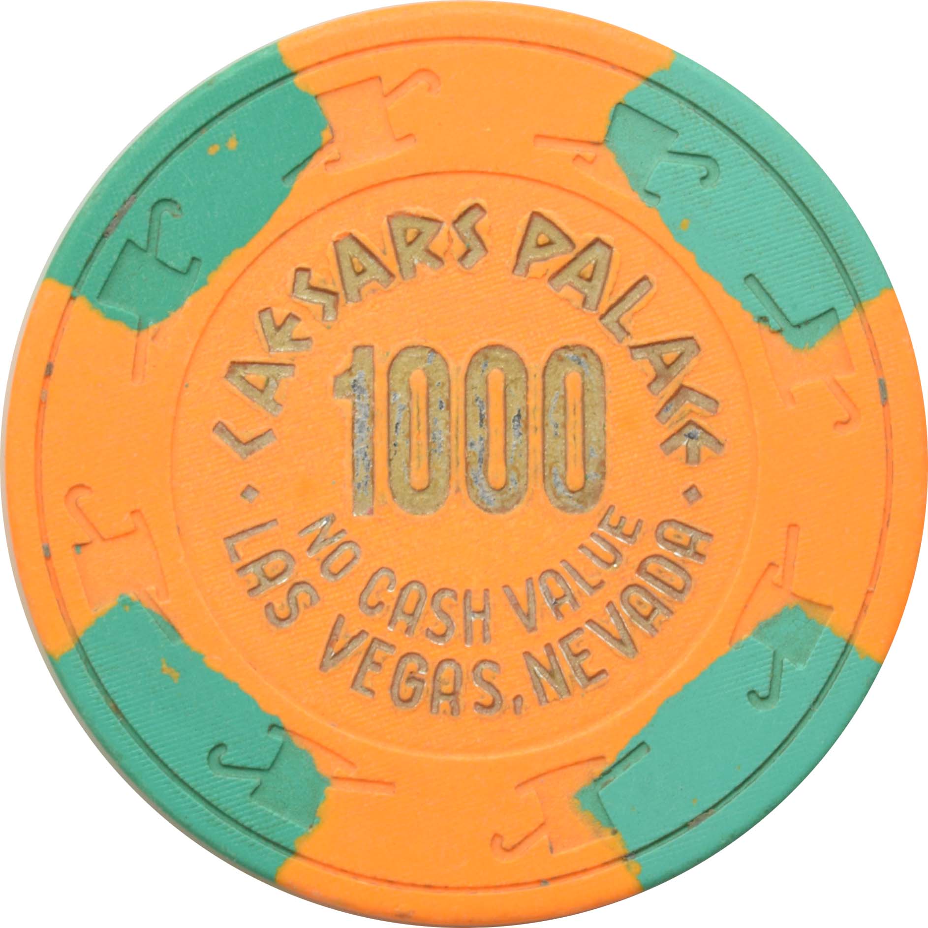 Caesars Palace Casino Las Vegas Nevada $1000 No Cash Value Chip 1990s