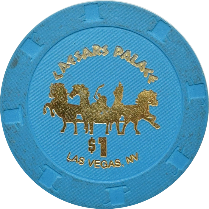 Caesars Palace Casino Las Vegas Nevada $1 Hot Stamp Chip 2022