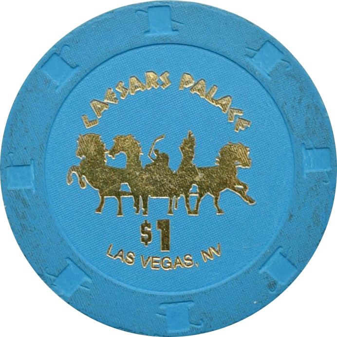 Caesars Palace Casino Las Vegas Nevada $1 Hot Stamp Chip 2022