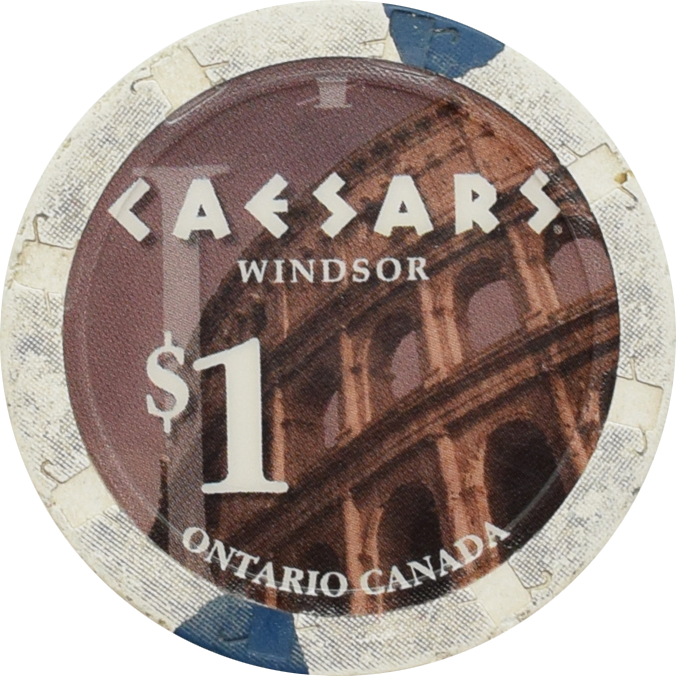 Caesars Windsor Casino Windsor Ontario $1 Chip