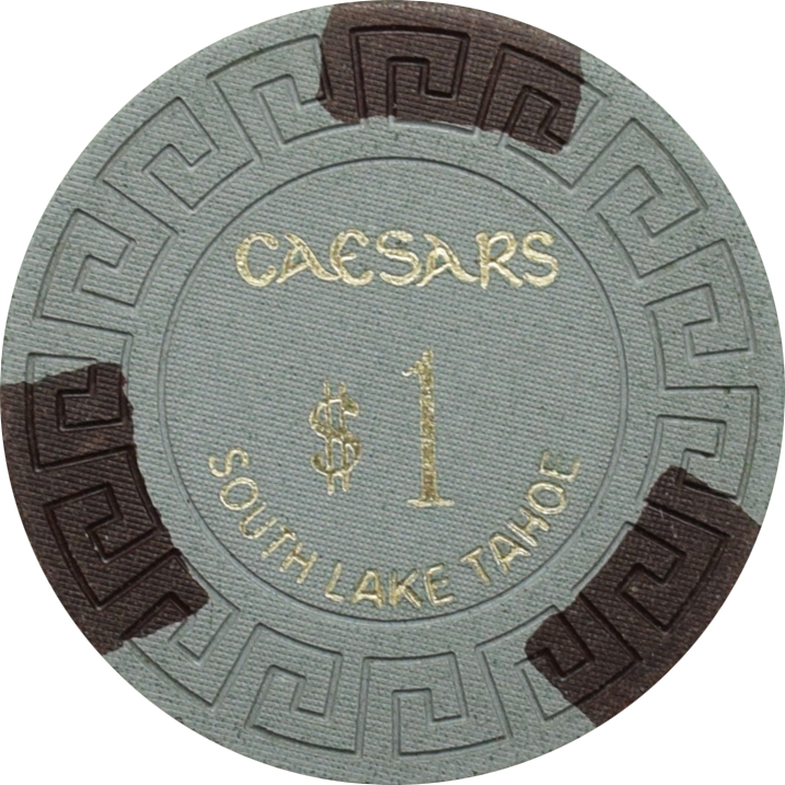 Caesars Inn Casino Lake Tahoe Nevada $1 Chip 1969