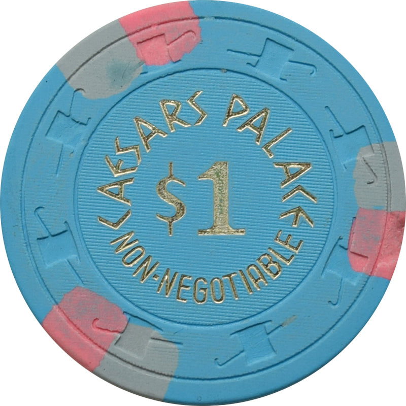 Caesars Palace Casino Las Vegas Nevada $1 Non-Negotiable Chip 1980s