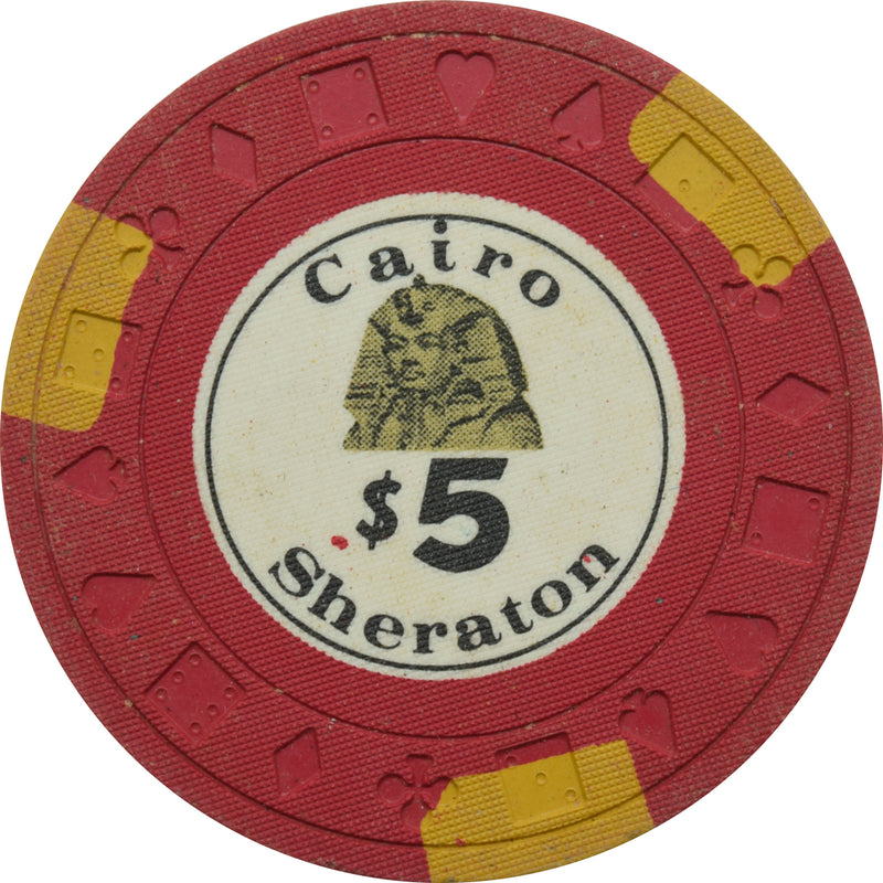 Cairo Sheraton Casino Cairo Egypt $5 Chip