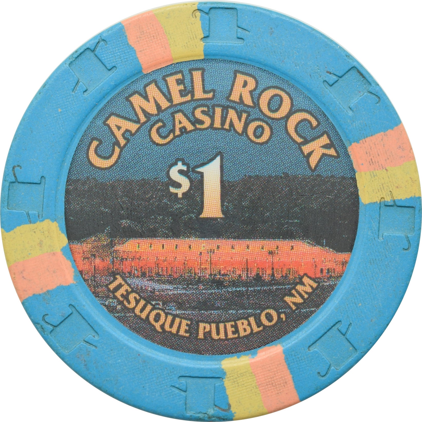 Camel Rock Casino Santa Fe New Mexico $1 Chip #2