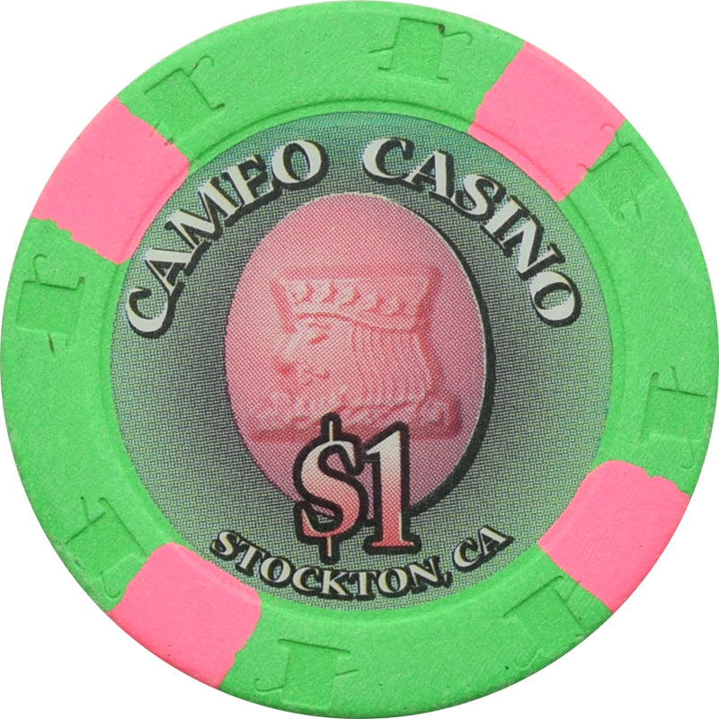 Cameo Casino Stockton CA $1 Chip