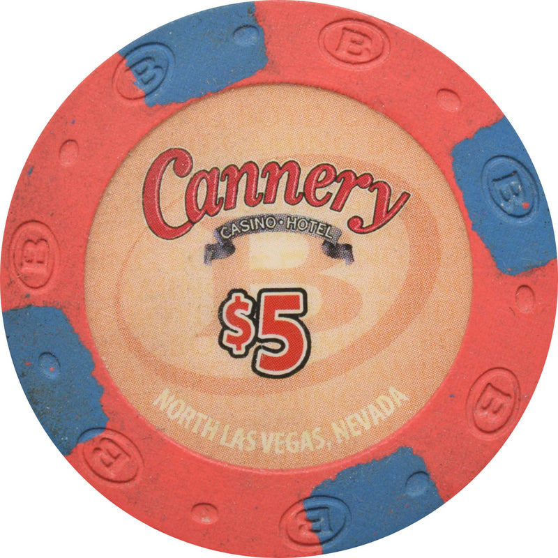 Cannery Casino Las Vegas Nevada $5 Chip 2016