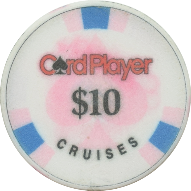 Card Player Cruises $10 Casino Chip