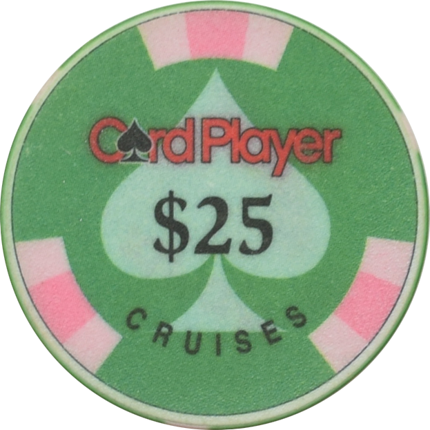 Card Player Cruises $25 Casino Chip #2