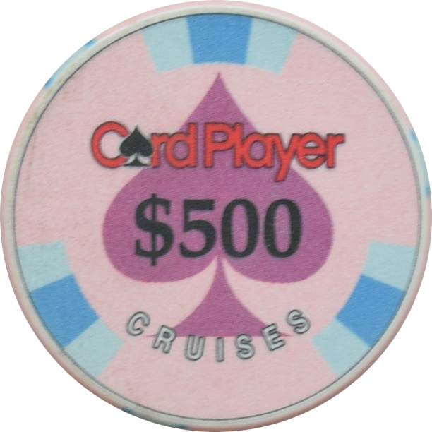 Card Player Cruises $500 Casino Chip #2