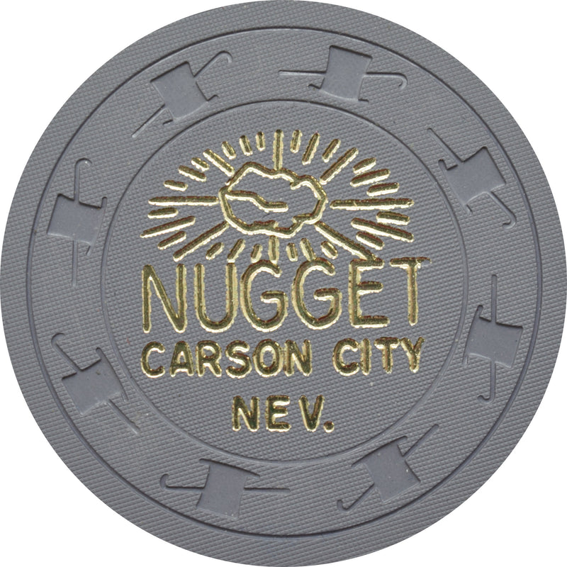 Carson City Nugget Casino Carson City Nevada 25 Cent Chip 1970