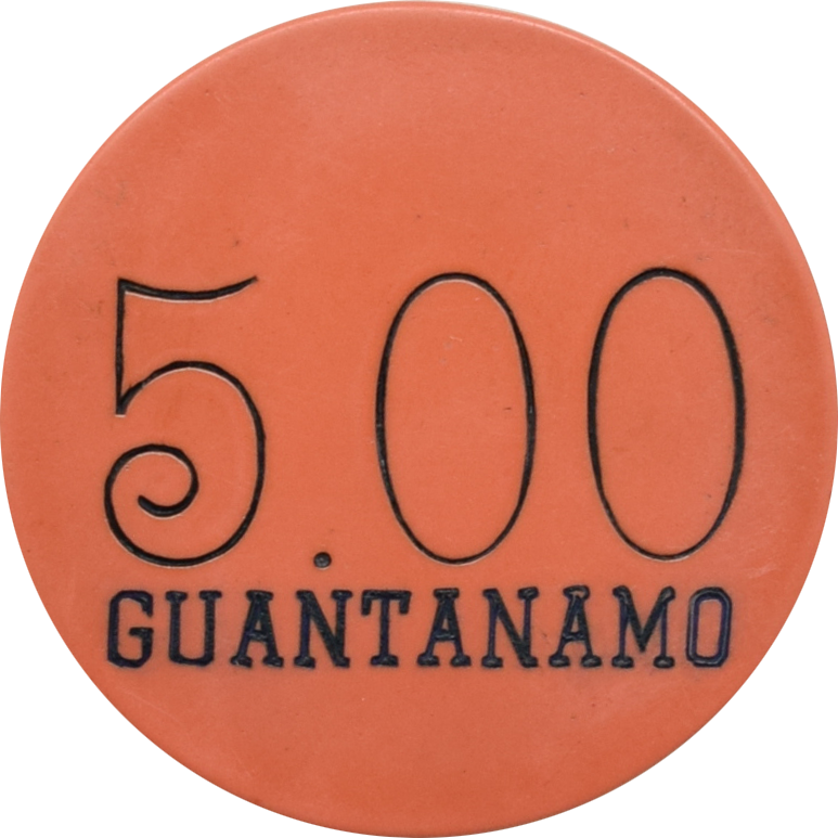 Casino Centro (Espanol) Guantanamo Cuba $5 Chip