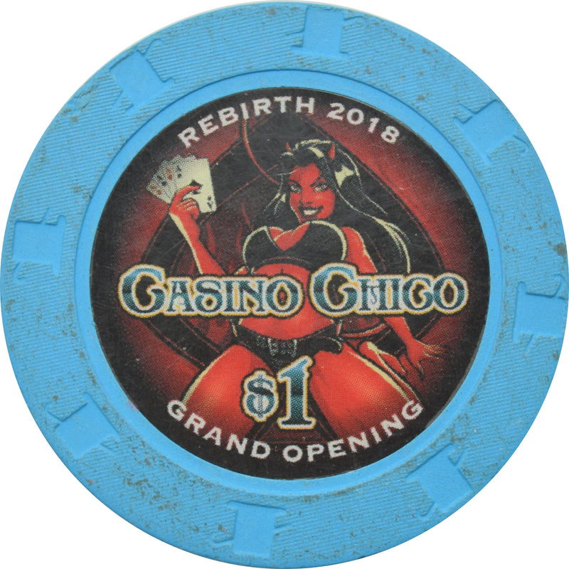 Casino Chico Chico California $1 Grand Opening Chip