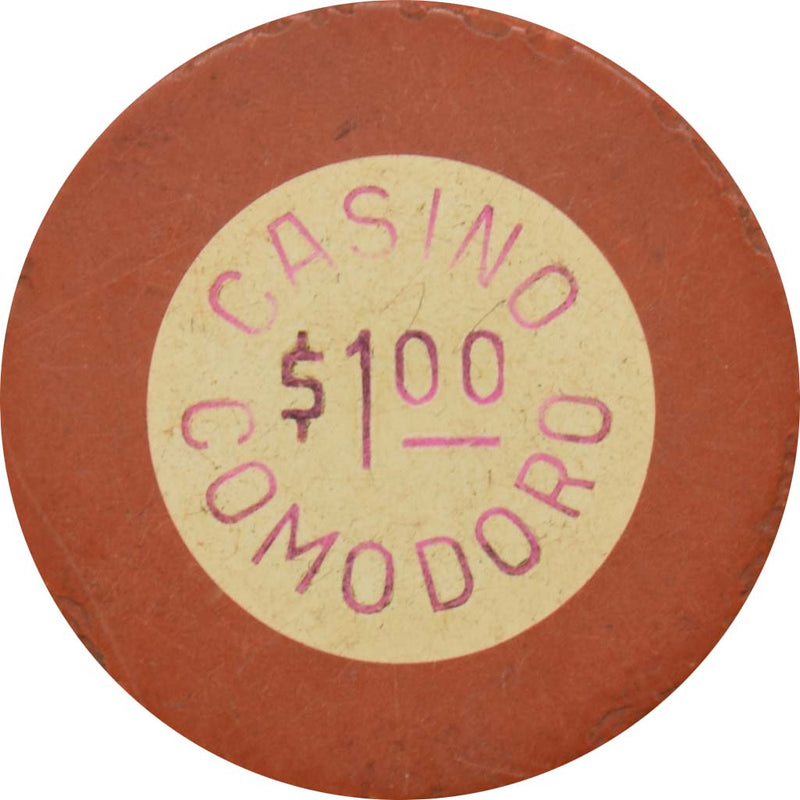 Casino Comodoro Habana Cuba $1 Chip