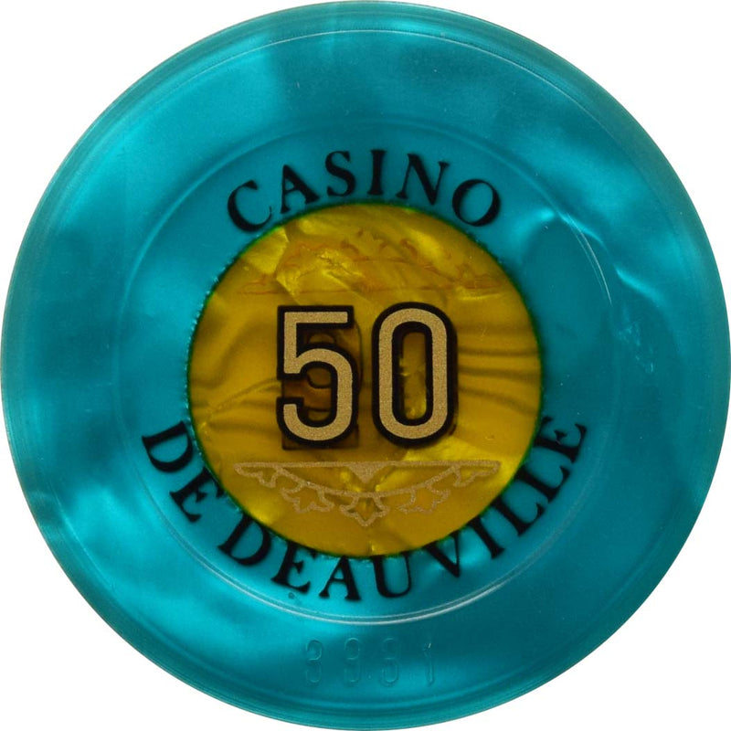 Casino De Deauville Deauville France 50 FRF Jeton 43mm