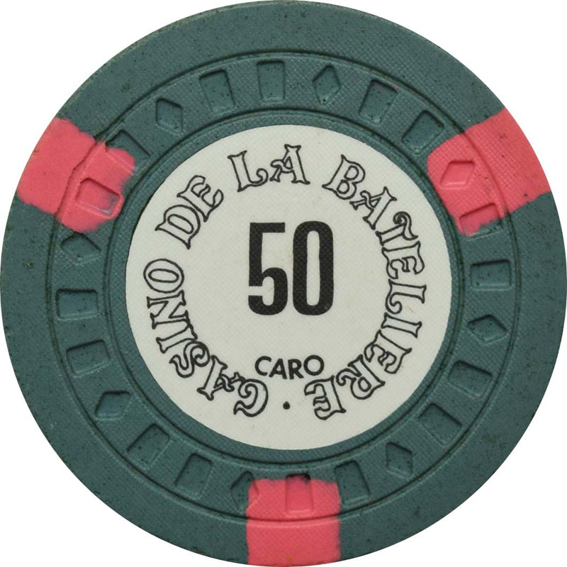 Casino Bateliere Plazza Fort-de-France Martinique 50 Caro Chip