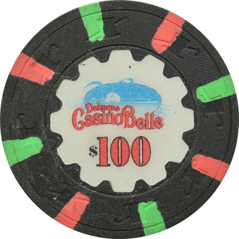 Dubuque Casino Belle Dubuque Iowa $100 Chip