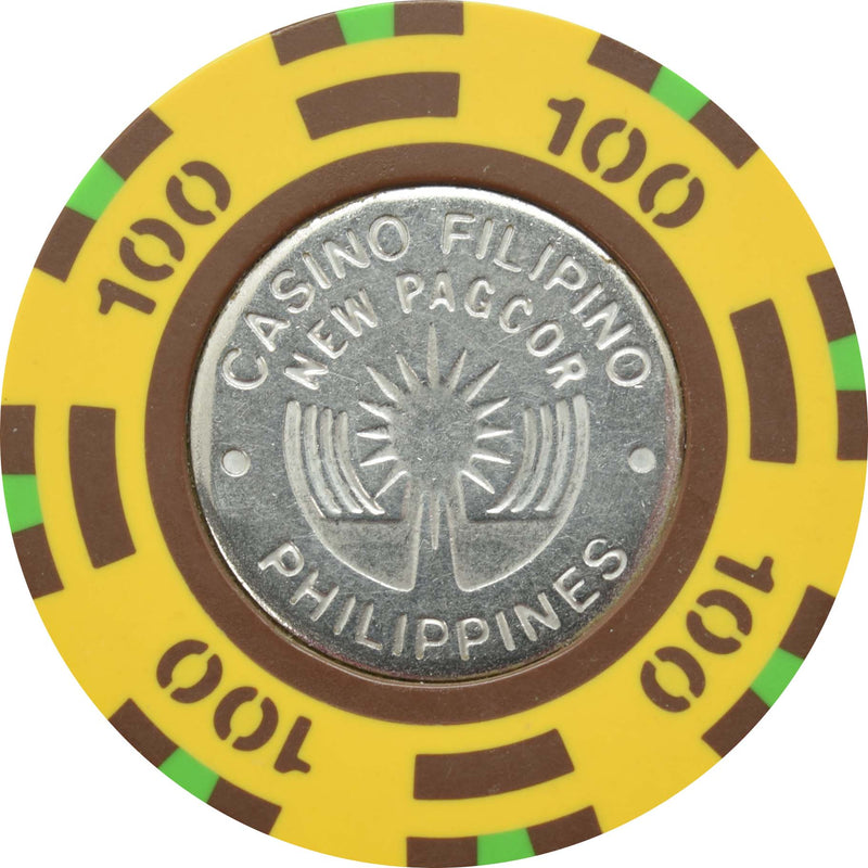 Casino Filipino New Pagcor Manila Philippines 100 Chip