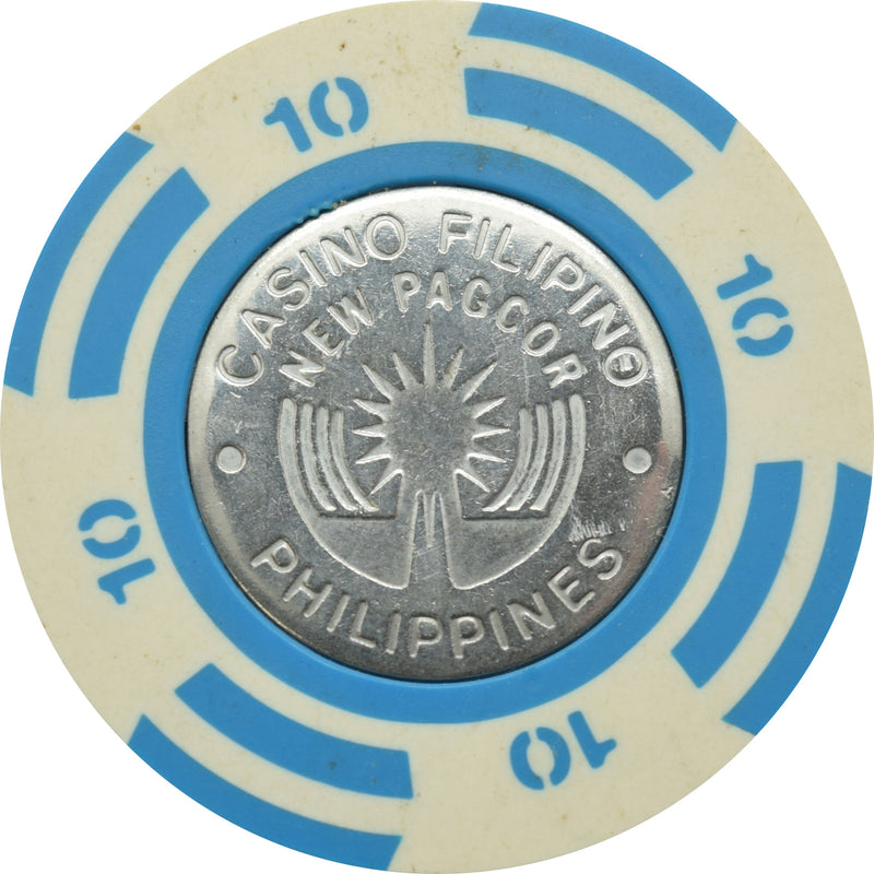 Casino Filipino New Pagcor Manila Philippines 10 Chip