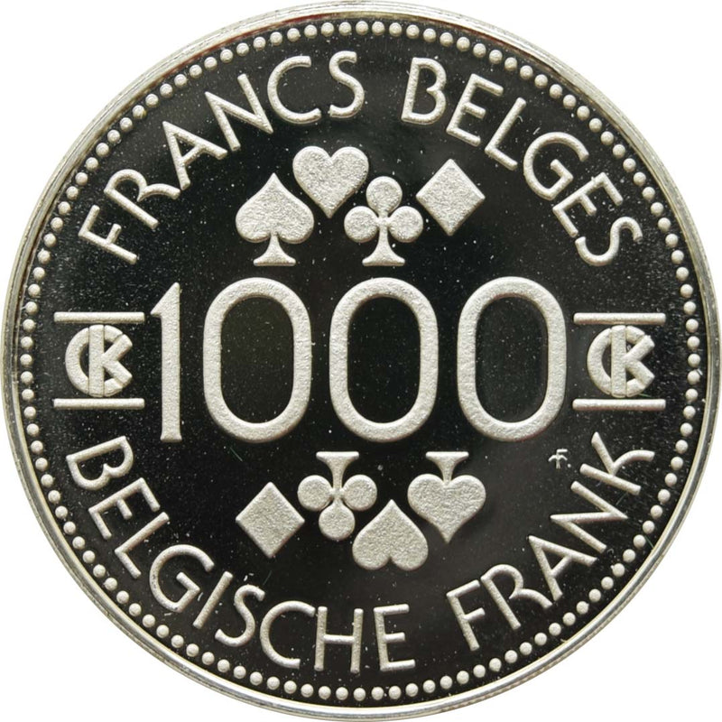 Casino Knokke Knokke-Heist Belgium 1000 Francs Token