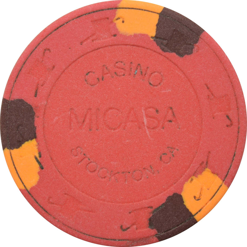 Casino Micasa Stockton California $20 Chip