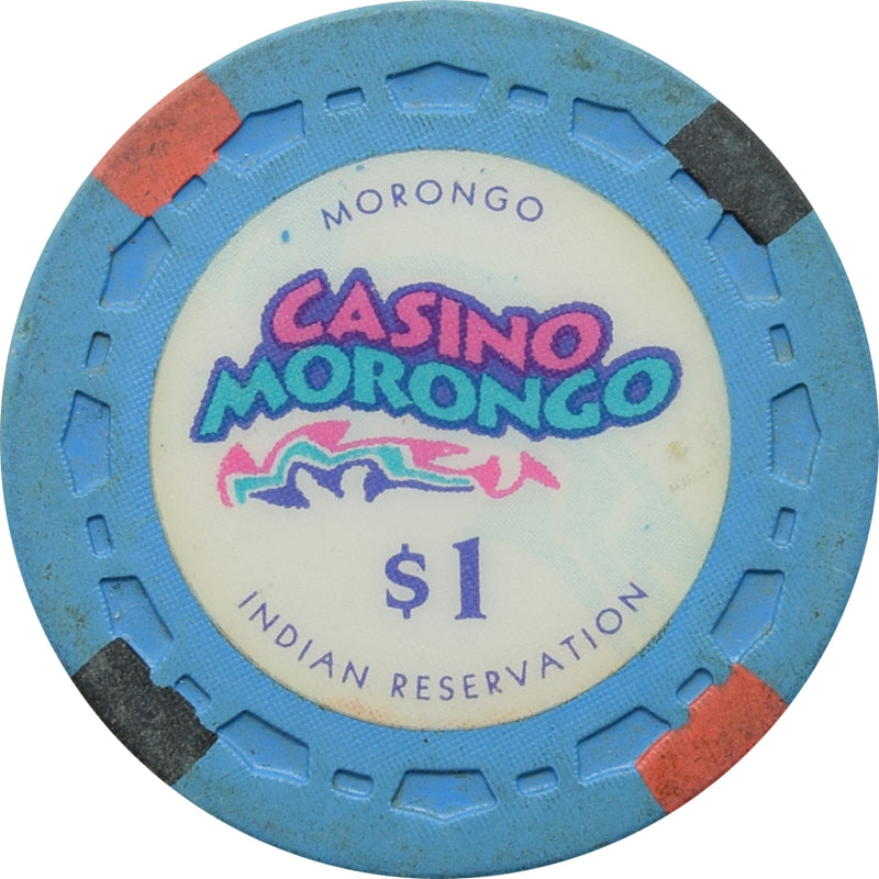 Casino Morongo Cabazon California $1 Small Crown Chip