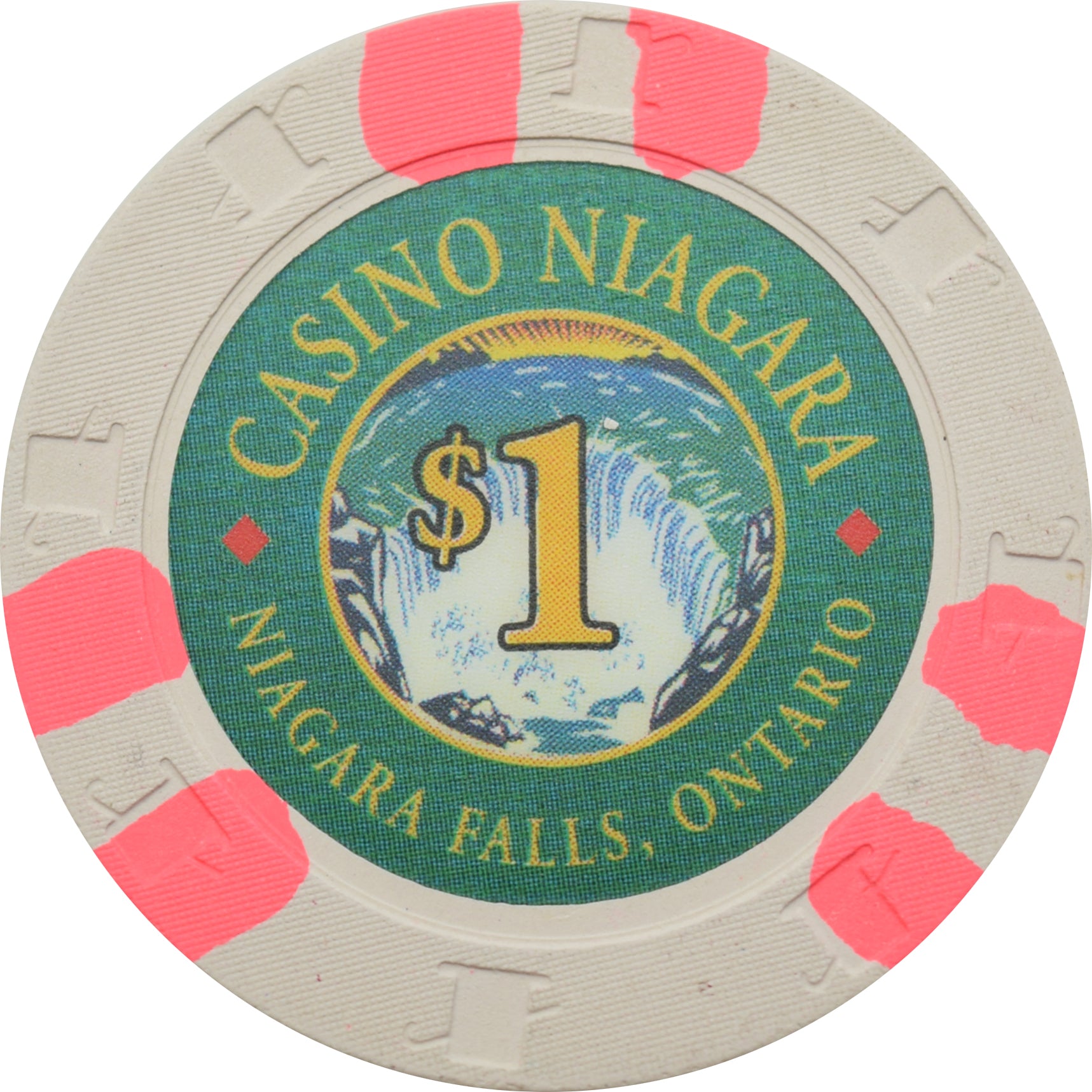 Casino Niagara Niagara Falls, Ontario Canada $1 Chip