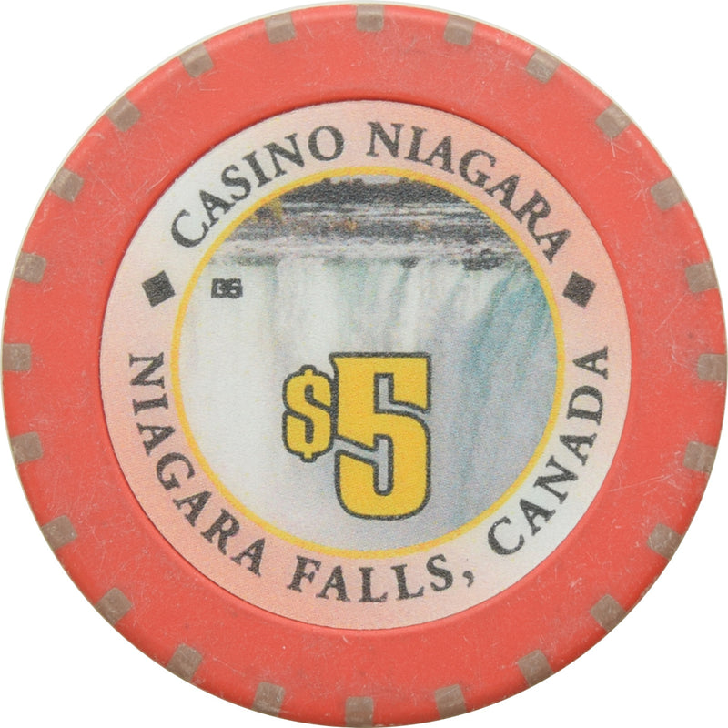 Casino Niagara/Niagara Fallsview Niagara Falls Canada $5 Chip