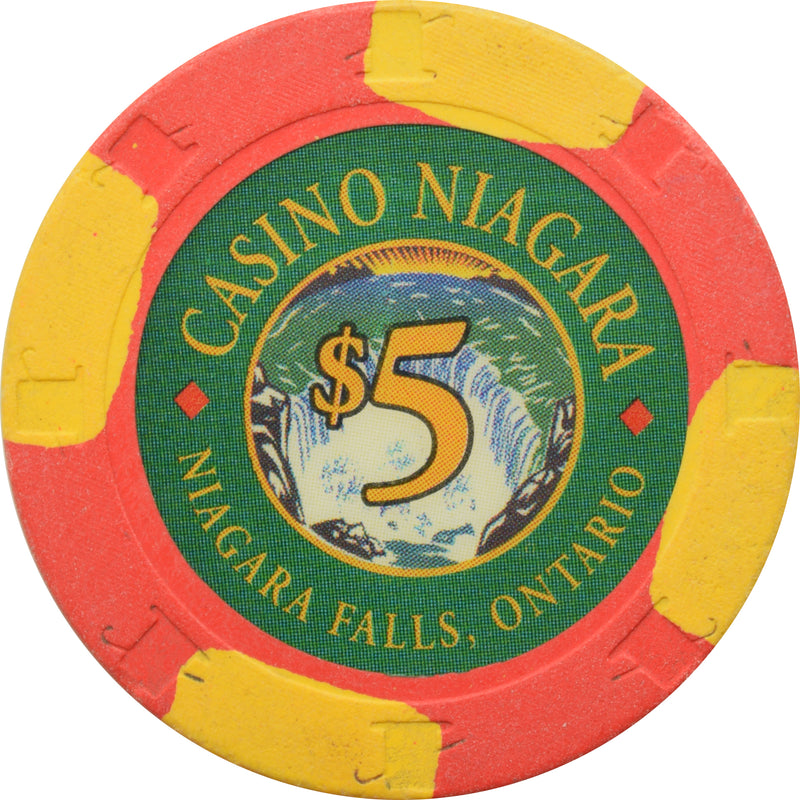 Casino Niagara Niagara Falls Ontario Canada $5 Chip
