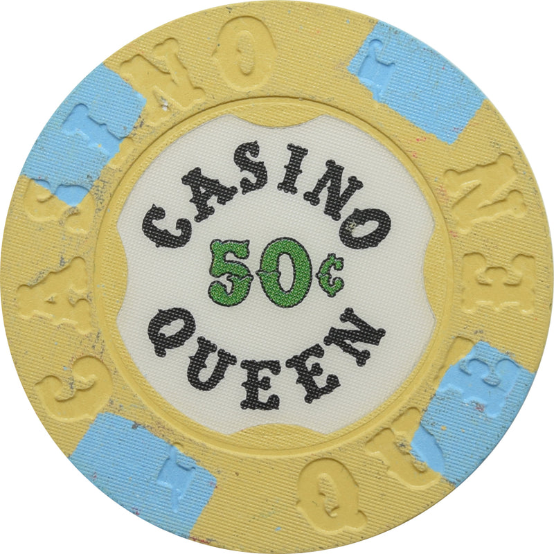 Casino Queen E St. Louis Illinois 50 Cent Chip