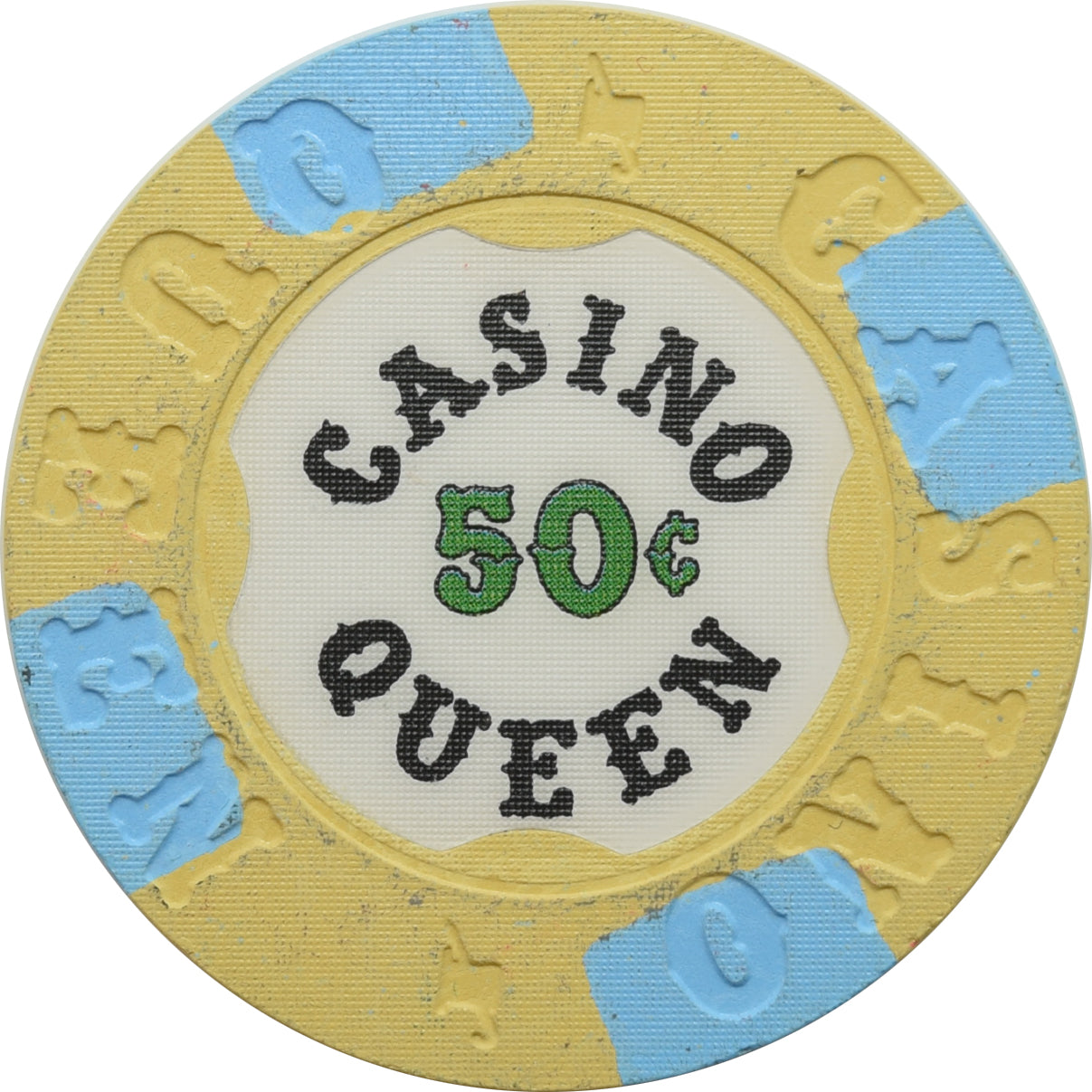 Casino Queen E St. Louis Illinois 50 Cent Chip