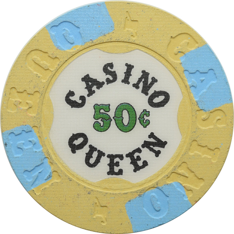 Casino Queen E St. Louis Illinois 50 Cent Chip