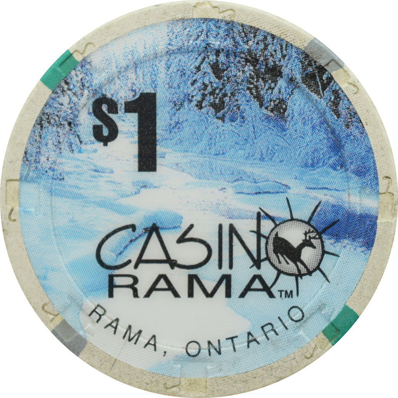 Casino Rama Rama Ontario Canada $1 Chip