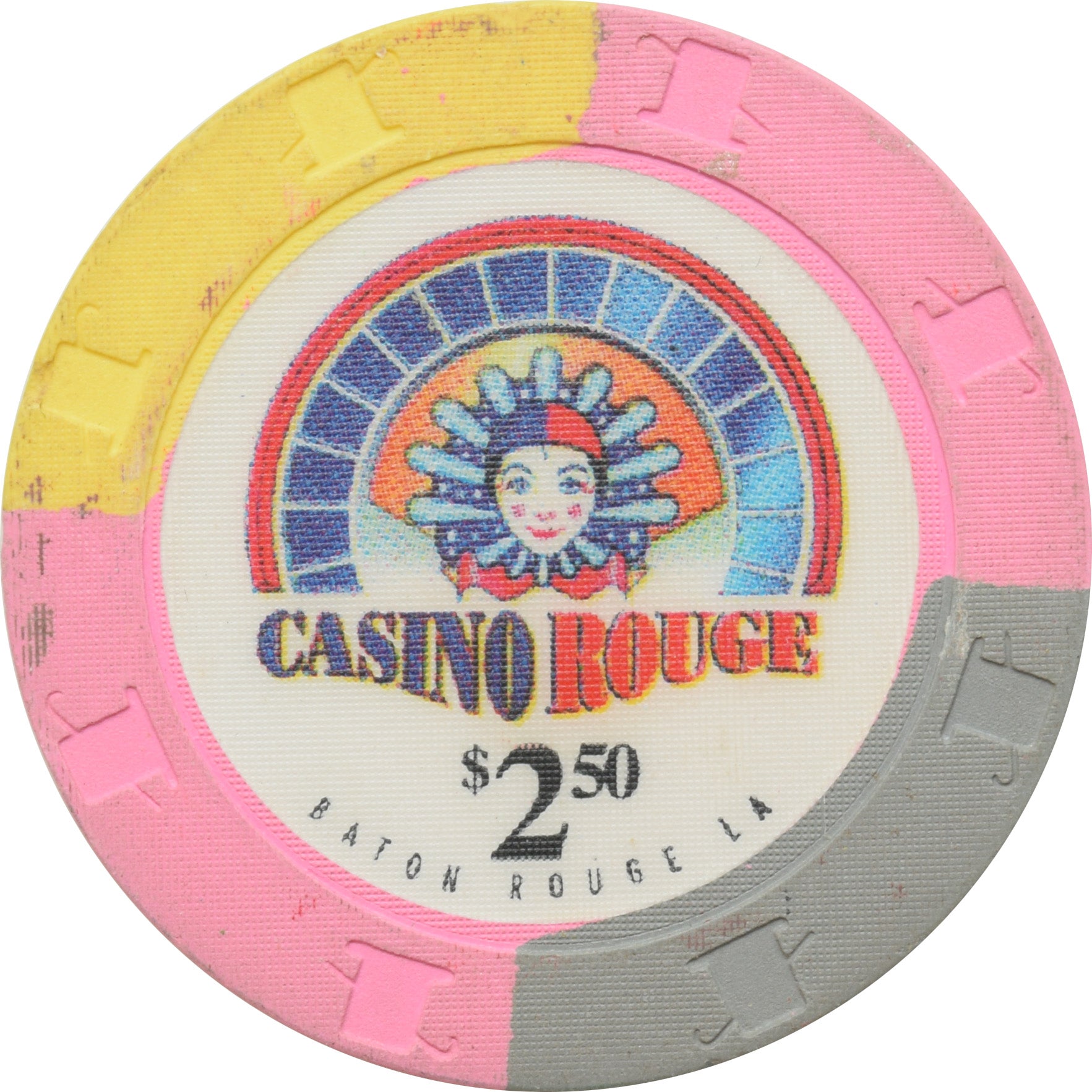 Casino Rouge Baton Rouge LA $2.50 Chip