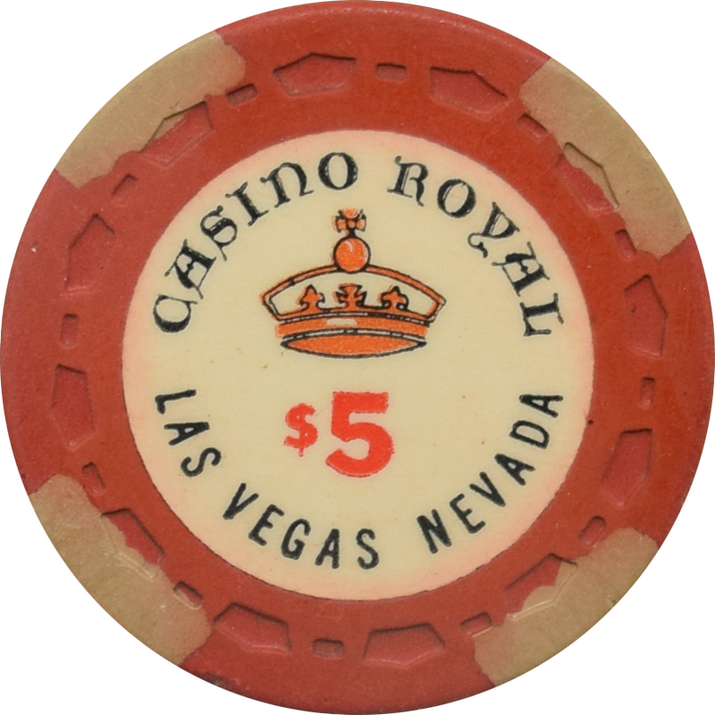 Casino Royal Casino Las Vegas Nevada $5 Chip 1971
