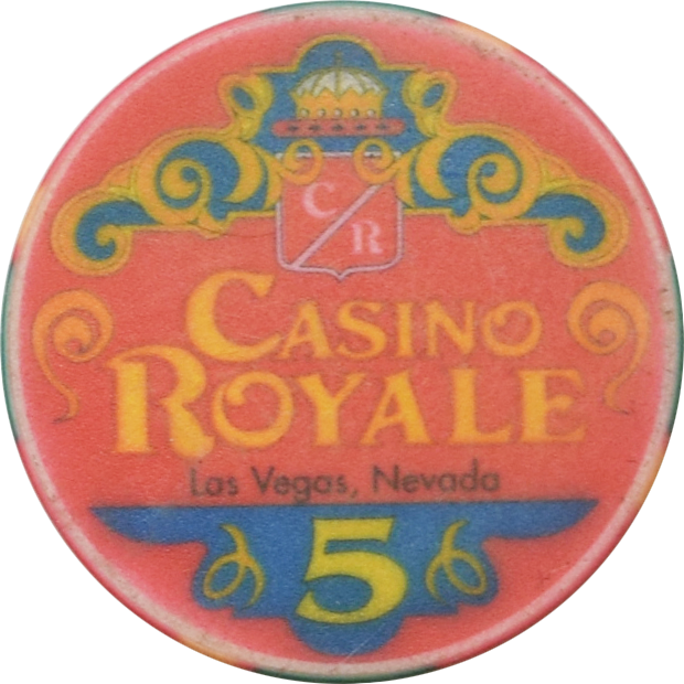 Casino Royale Las Vegas Nevada $5 Chip 1998
