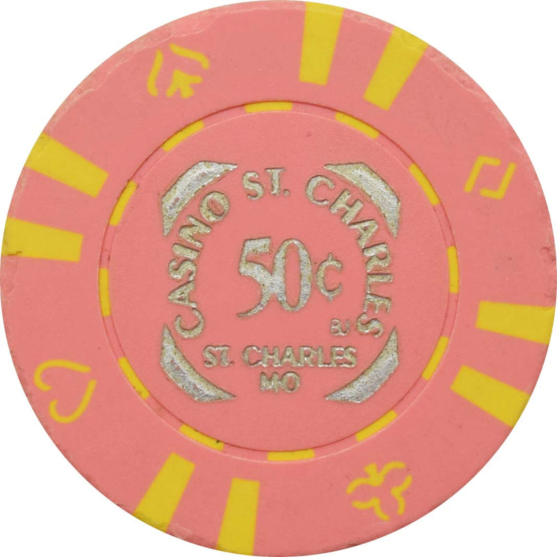 Casino St. Charles St. Charles Missouri 50 Cent Chip