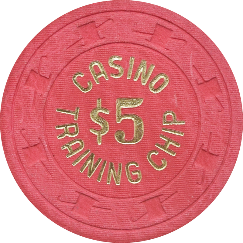 Casino Training Chip (Boardwalk Regency) $5 Paulson Chip