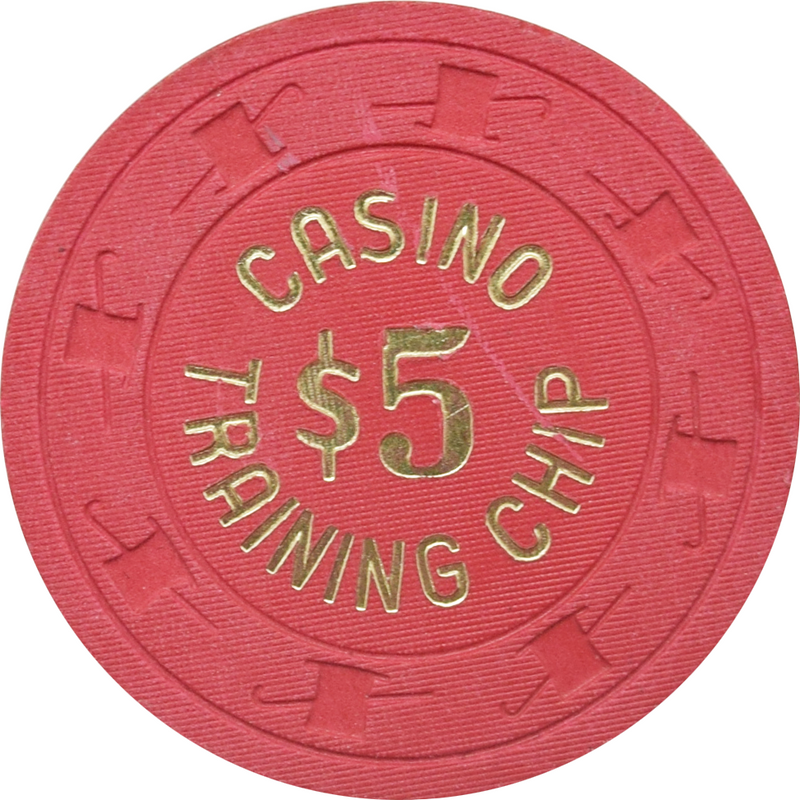 Casino Training Chip (Boardwalk Regency) $5 Paulson Chip