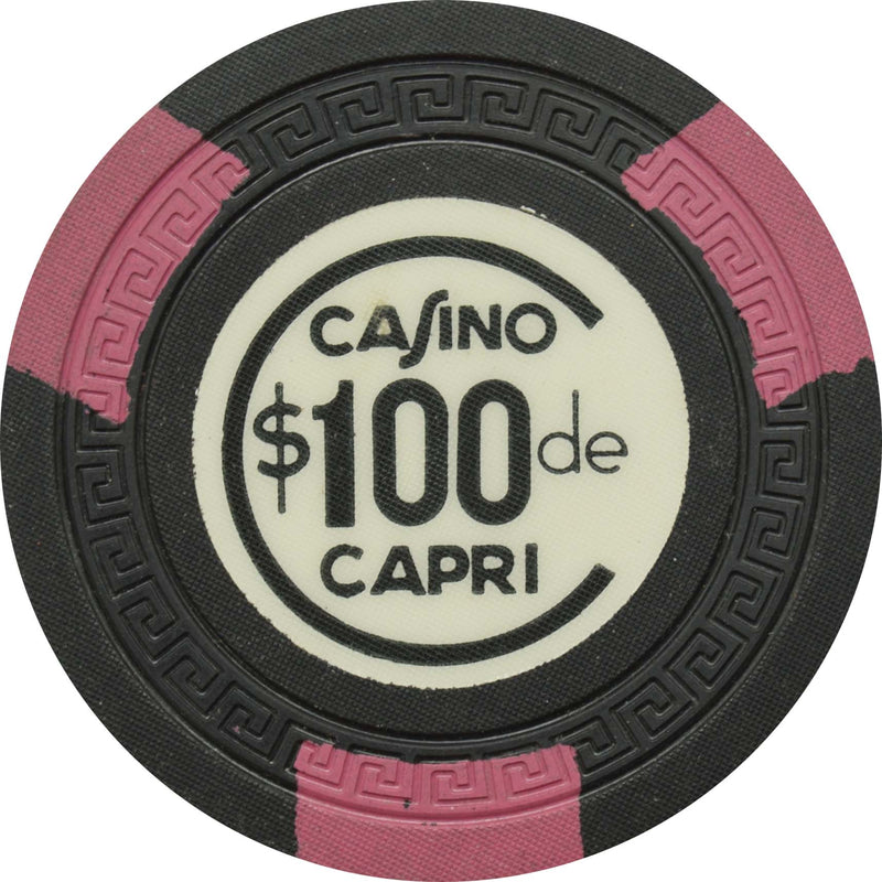 Casino de Capri Havana Cuba $100 Chip